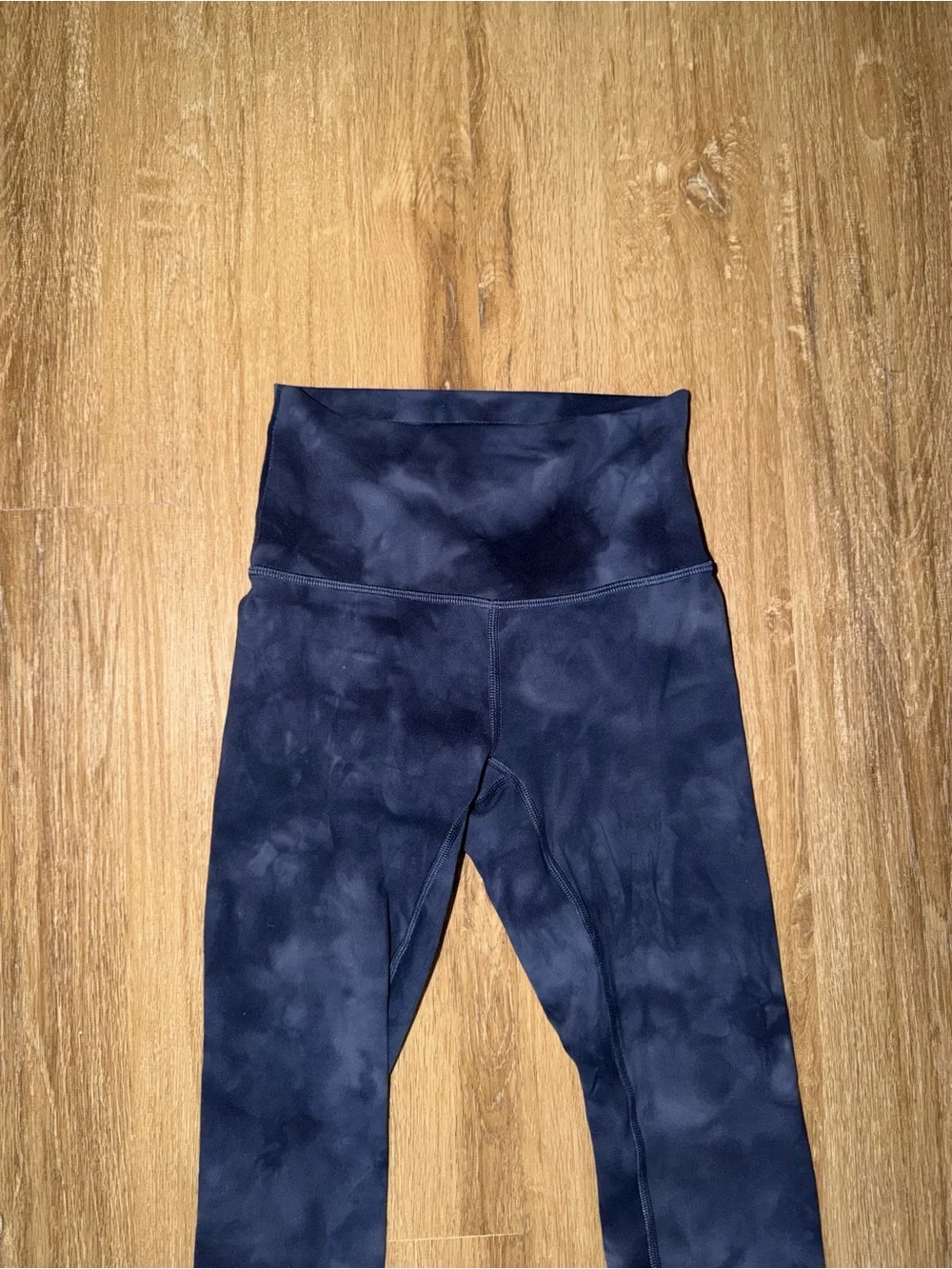 lululemon athletica | lululemon Navy Tie-Dye High-Rise Leggings 25”